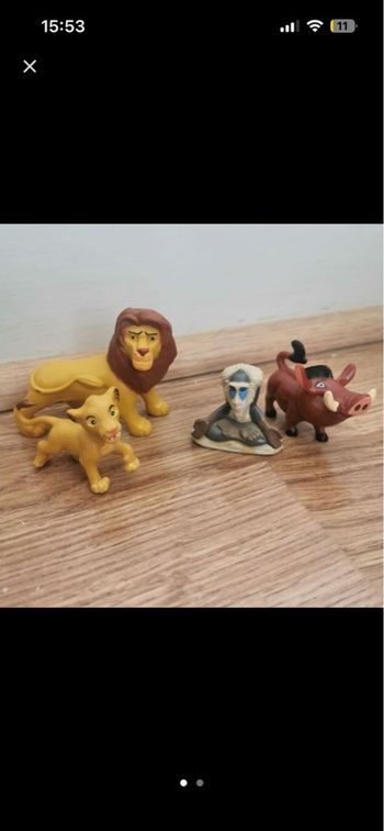Figurines le roi Lion
