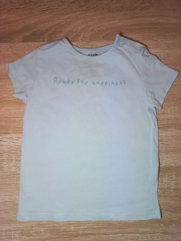 t-shirt manches courtes 24 mois