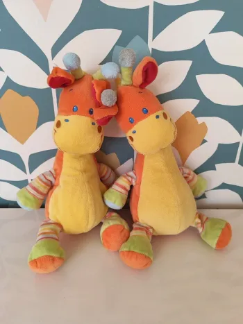 Doudou girafe mots d'enfants