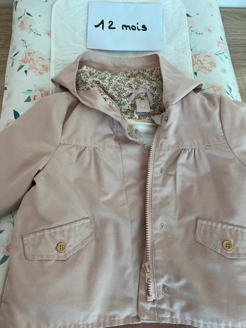 Manteau avec doublure 12 mois vertbaudet