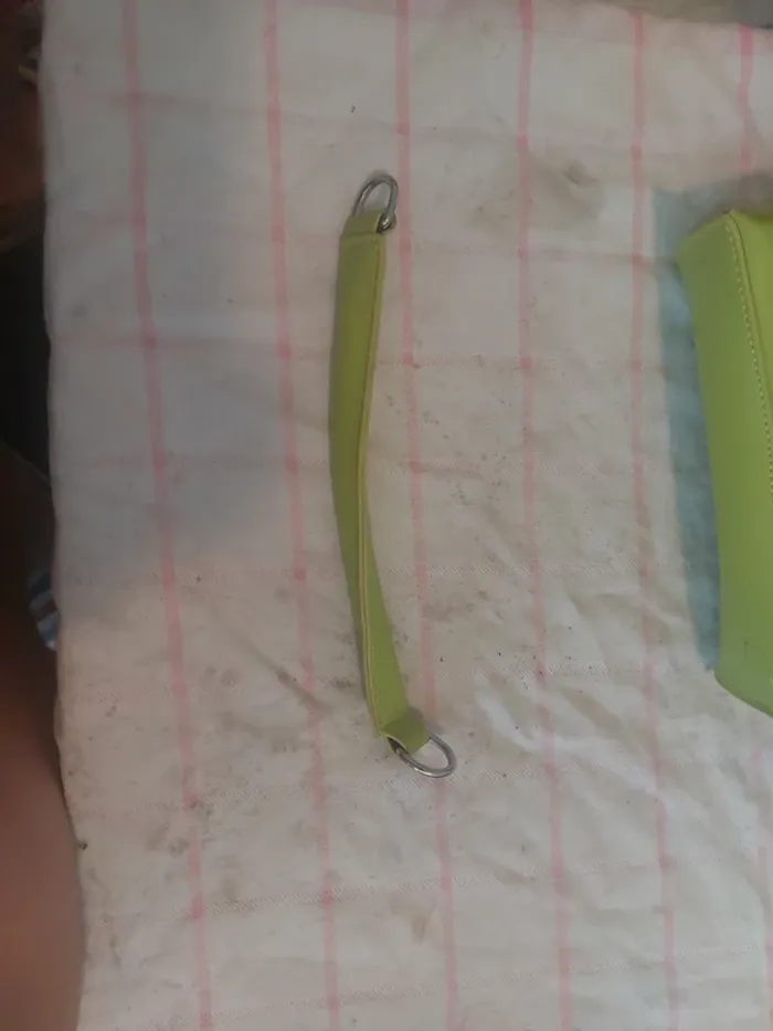 Sac à main vert fluo - photo numéro 3