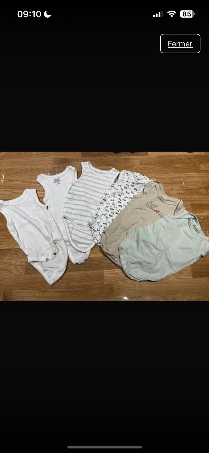 6 bodies marcel 3 mois