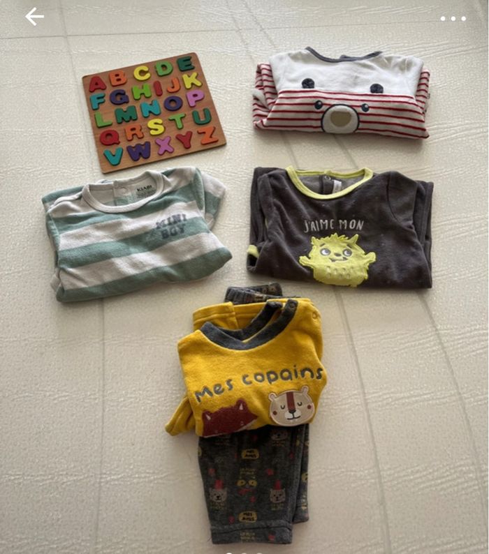 Lot de pyjama 6 mois