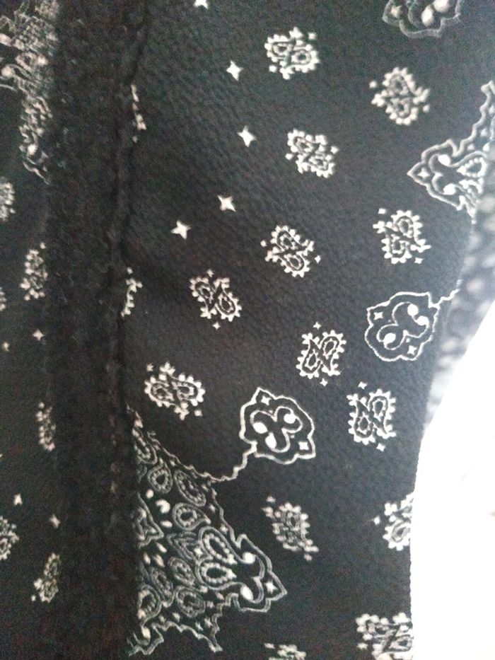 Robe petits imprimés avec dentelle - photo numéro 4