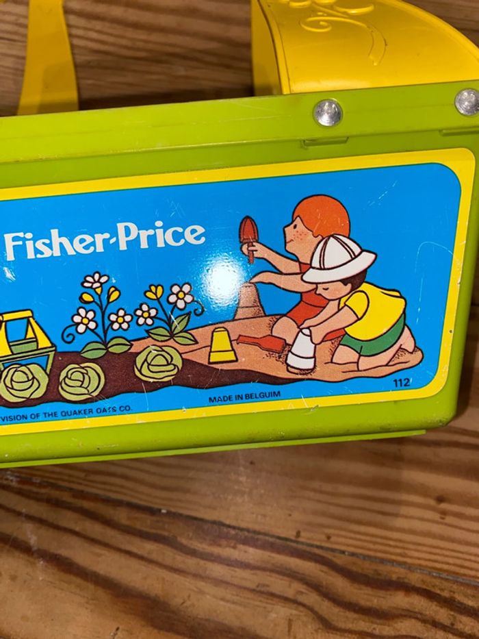 Panier outils jardin jardinage 1981 Fisher price - photo numéro 7