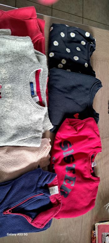 Lot de vêtements 5 ans hivers