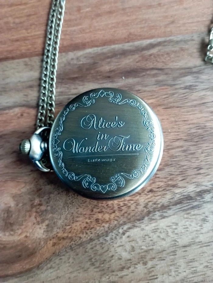 Montre à gousset vieil or ; idée cadeau 🎁 - photo numéro 5