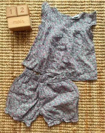 Ensemble Bout’chou 12mois / 74cm