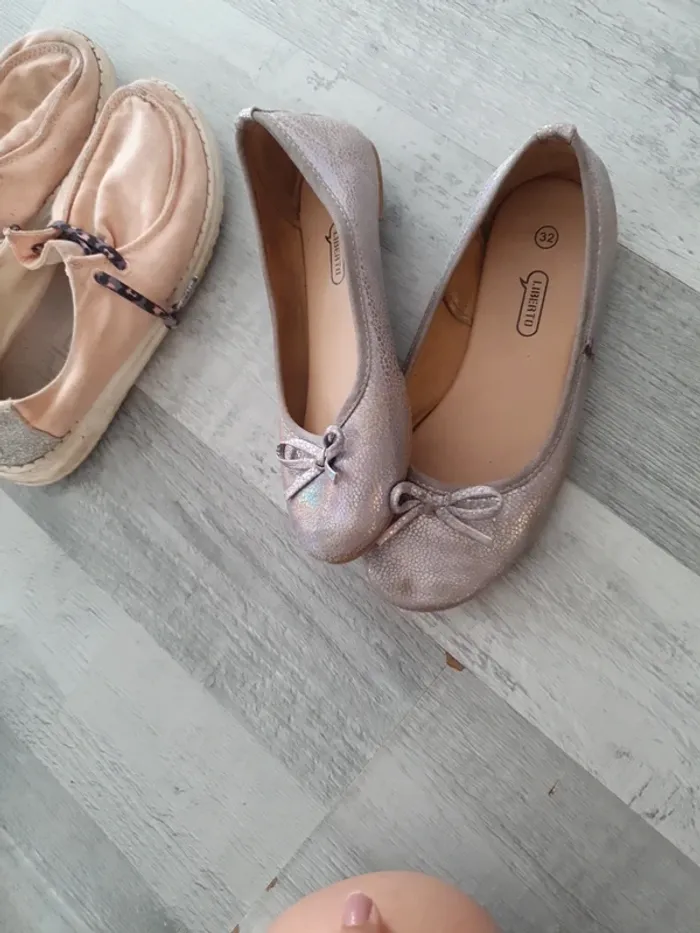 Lot de paire de chaussure basquette ballerine - photo numéro 4