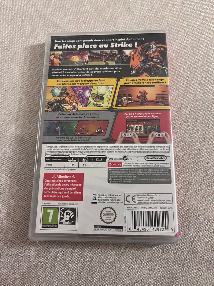 Jeu Nintendo switch strikers battle league football - photo numéro 2