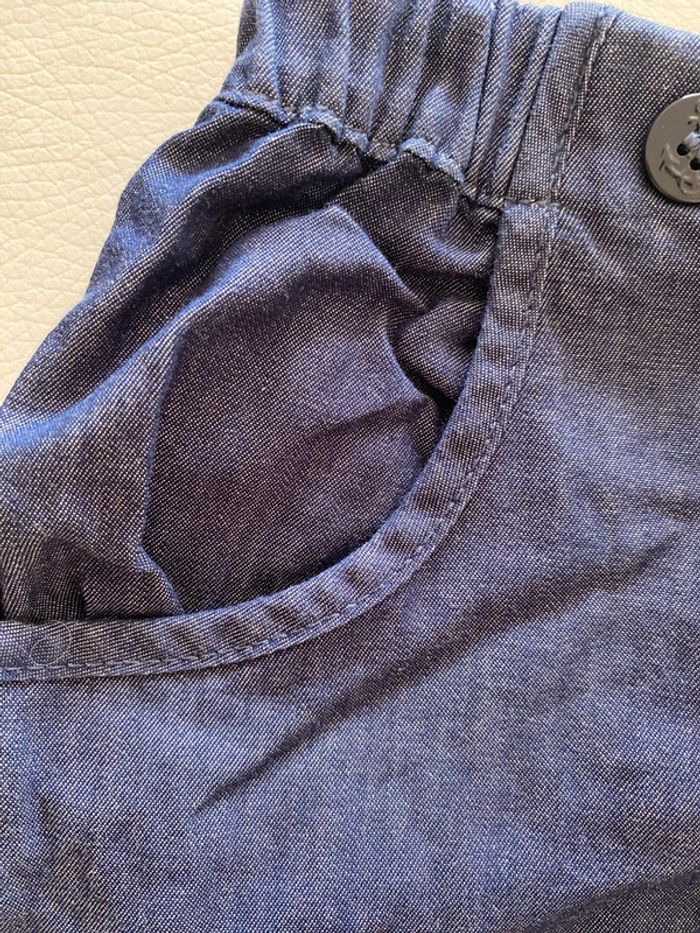Pantalon léger jeans marin 36 mois Jacadi - photo numéro 3