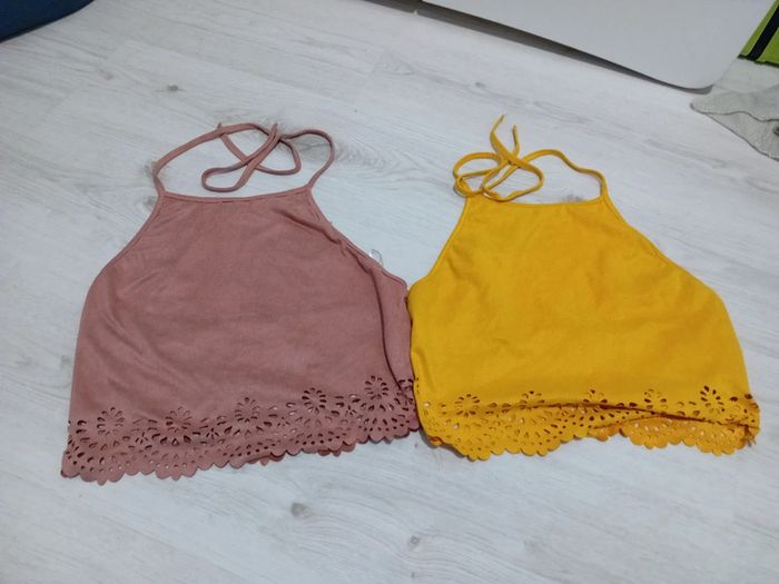 Lot de 2 croc top
