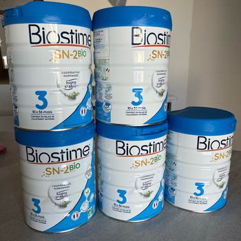 Lots lait Biostime 3ème âge