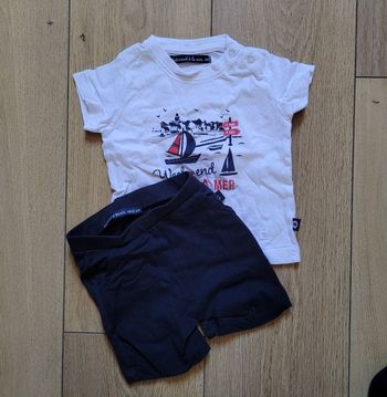 Ensemble un week end a la mer 6 mois neuf