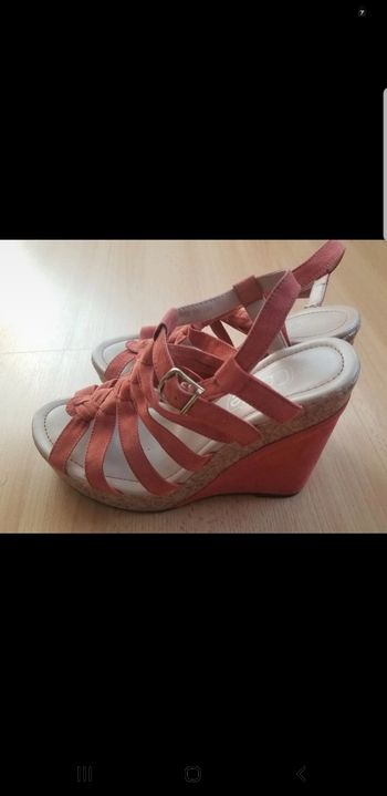 Sandales talons compensés