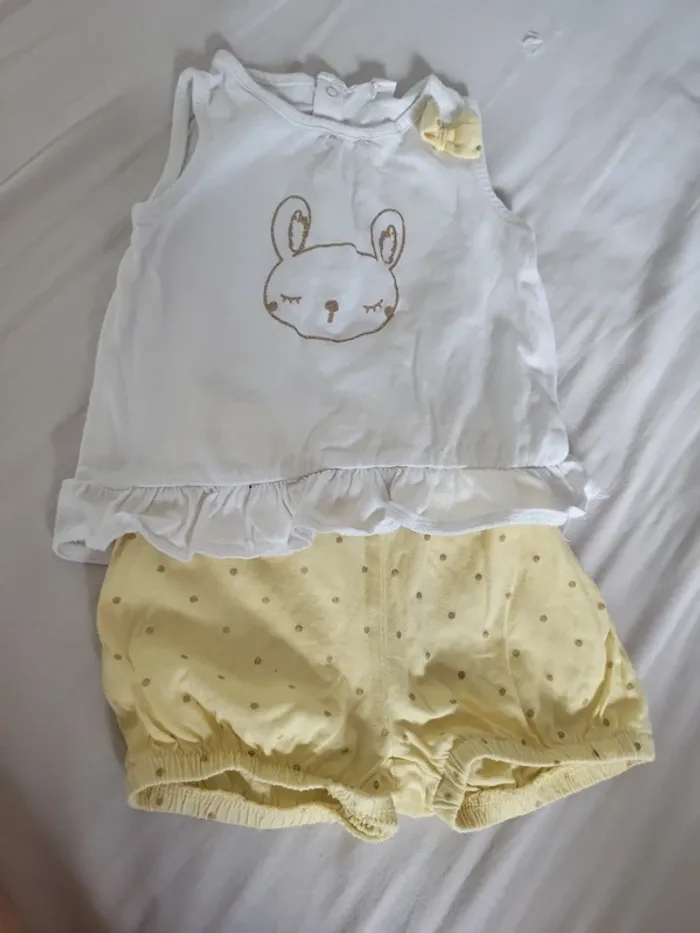 Ensemble tee-shirt short #9mois#