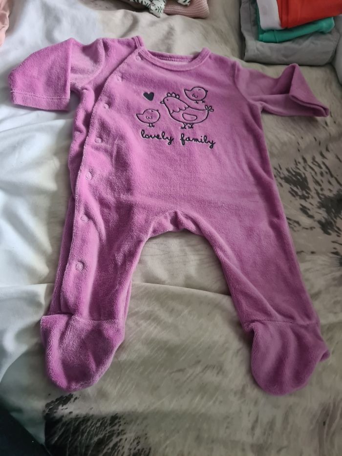 Pyjamas 1 mois bb fille