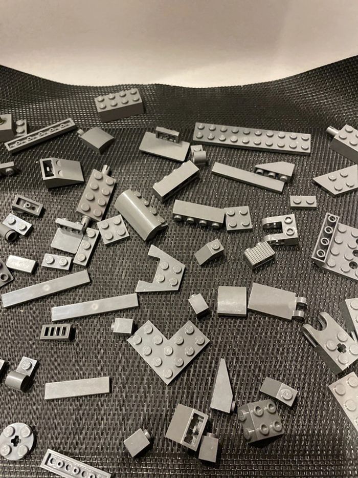 Lego lot vrac gris foncé officiel pièces détachées caserne star wars Harry Potter city - photo numéro 4