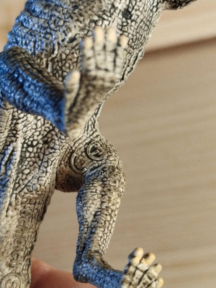 Schleich Postosuchus Dinosaure kaki et beige - photo numéro 4