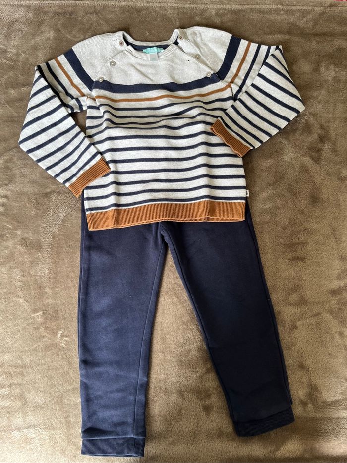 Ensemble pantalon pull