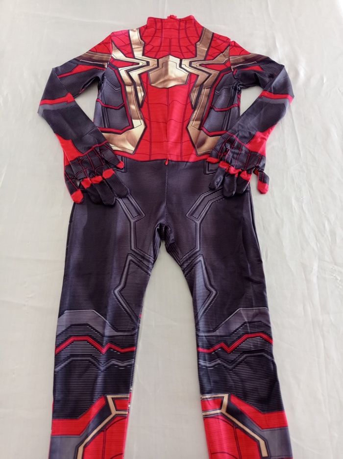 Déguisement combinaison Spiderman 7ans - photo numéro 5