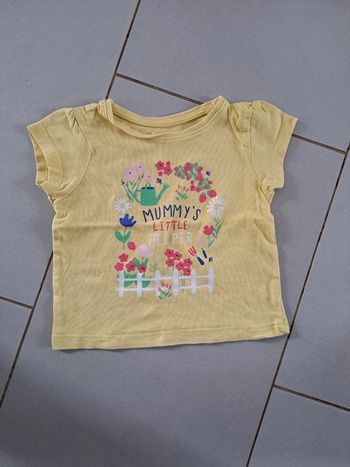 T-shirt 9/12 mois