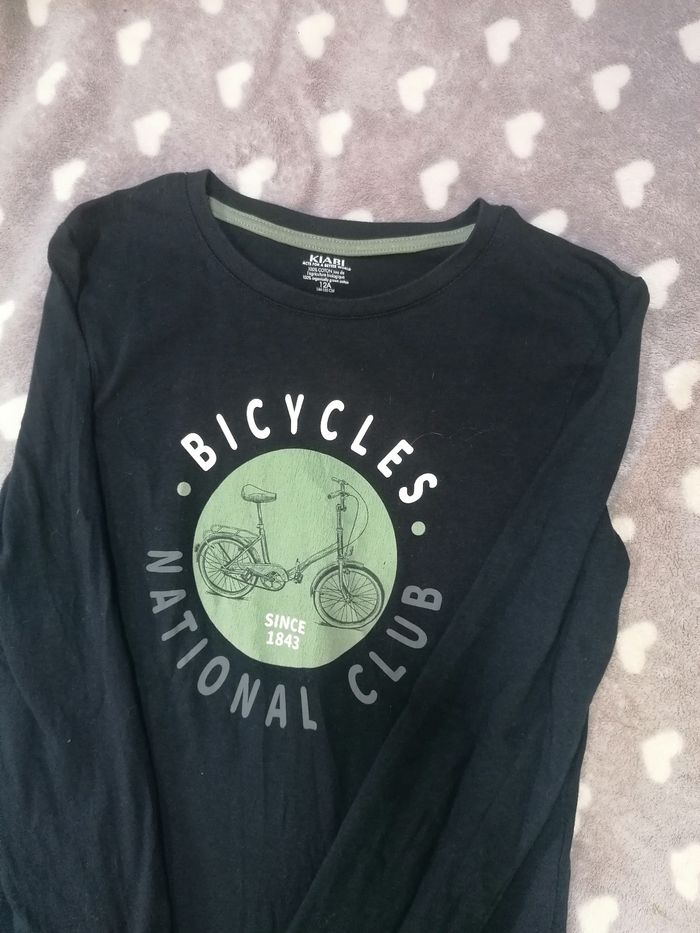 T-shirt manches longues 💙 garçon 12 ans