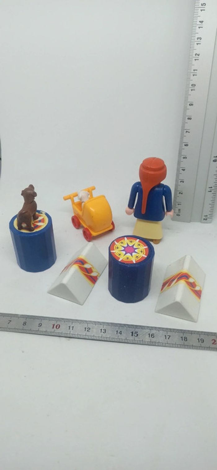 Femme artiste de spectacle avec chiots et accessoires playmobil - photo numéro 8