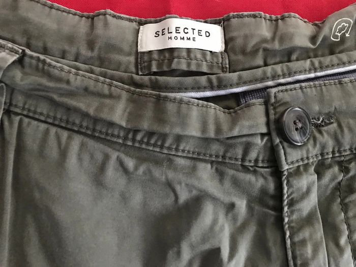 Short Bermudas type cargo marque Selected taille XL - photo numéro 3