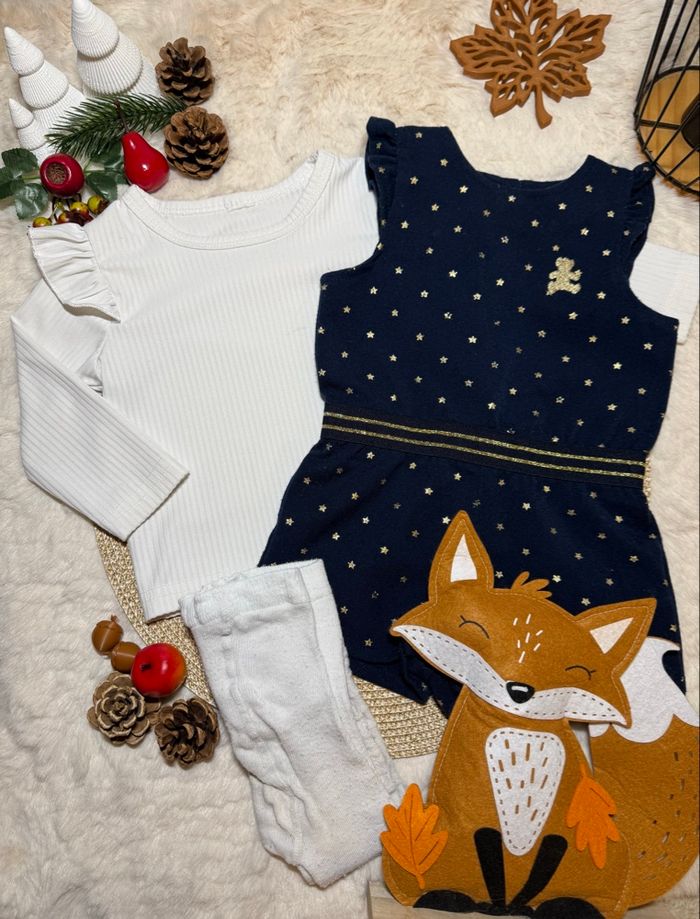 Ensemble 3 pièces lulu castagnette - 6 mois - photo numéro 3