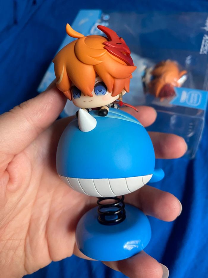 Springy Tartaglia Chibi Figure Genshin - photo numéro 5