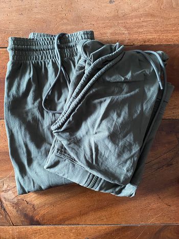 Survêtement en coton léger kaki