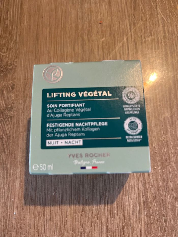 Soin fortifiant lifting végétal Yves Rocher