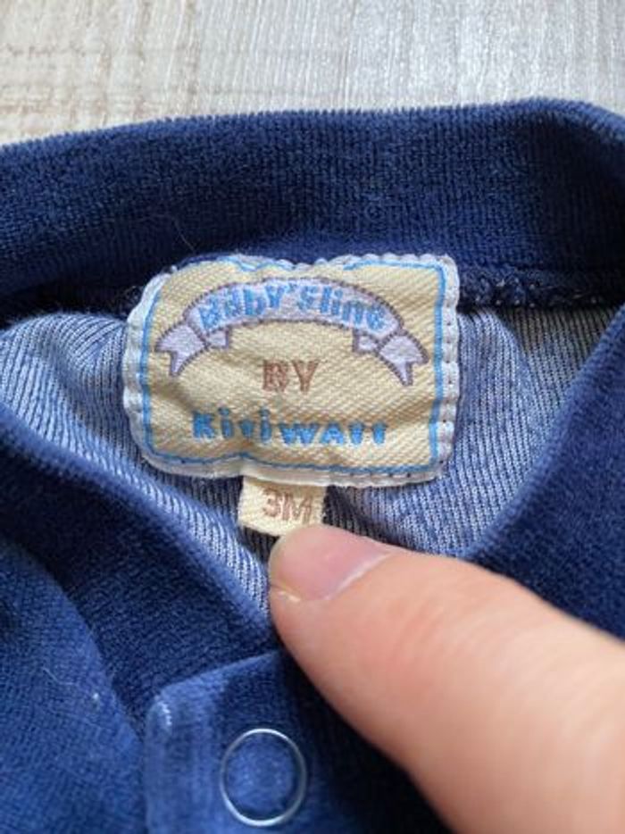 Grenouillère a manches longues étoile - photo numéro 3