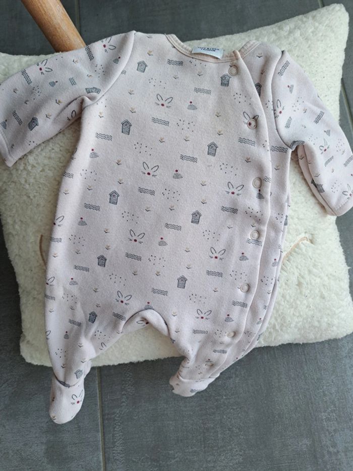 Pyjama rose pâle