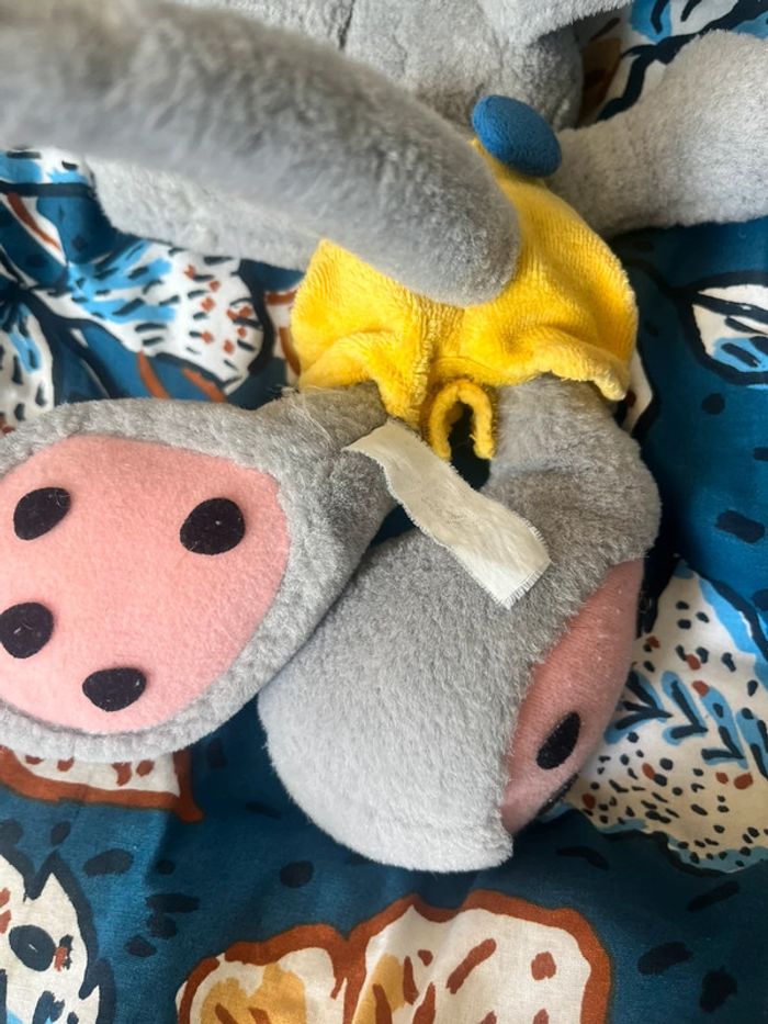 Peluche diddl grise - photo numéro 3