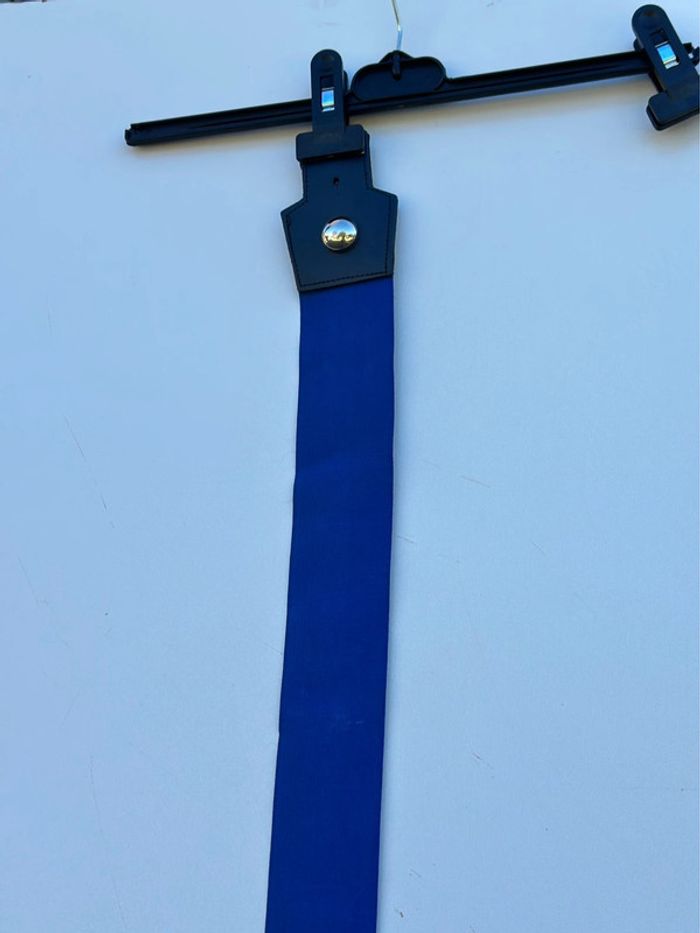 Ceinture élastique bleue - photo numéro 3