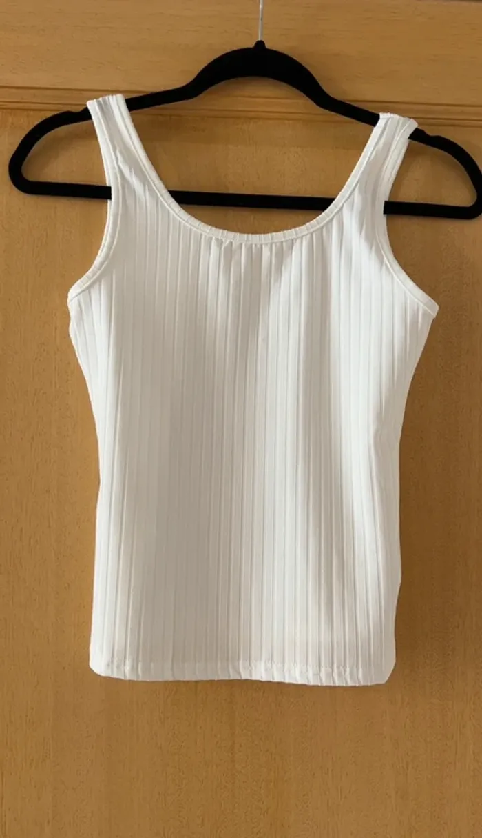 Débardeur blanc Taille S 🤍 - photo numéro 3
