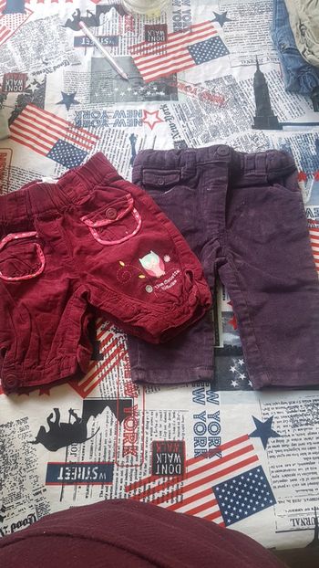 Lot pantalons