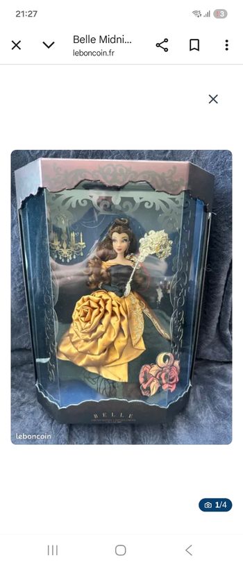 Poupée limitée Midnight Masquerade Belle