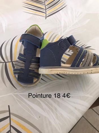 Sandales pointure 18