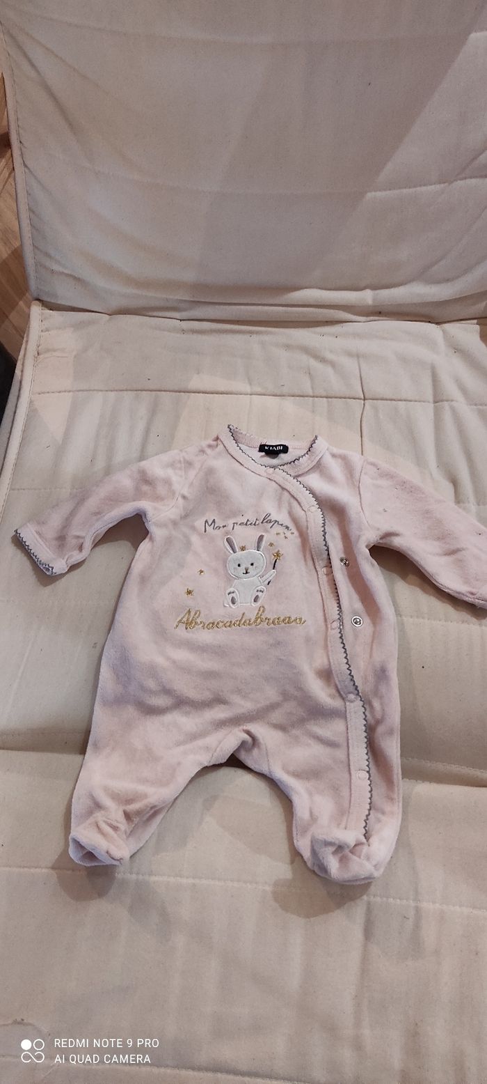 Lot pyjamas fille 1 mois - photo numéro 3