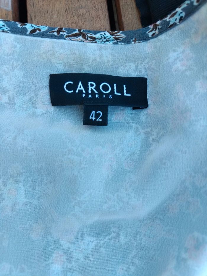 Tres belle Robe Caroll t42  100%viscose - photo numéro 11