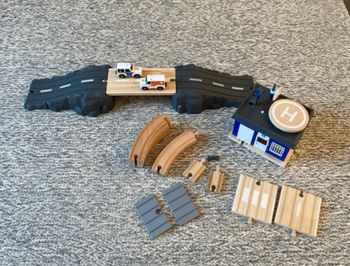 Circuit voiture bois