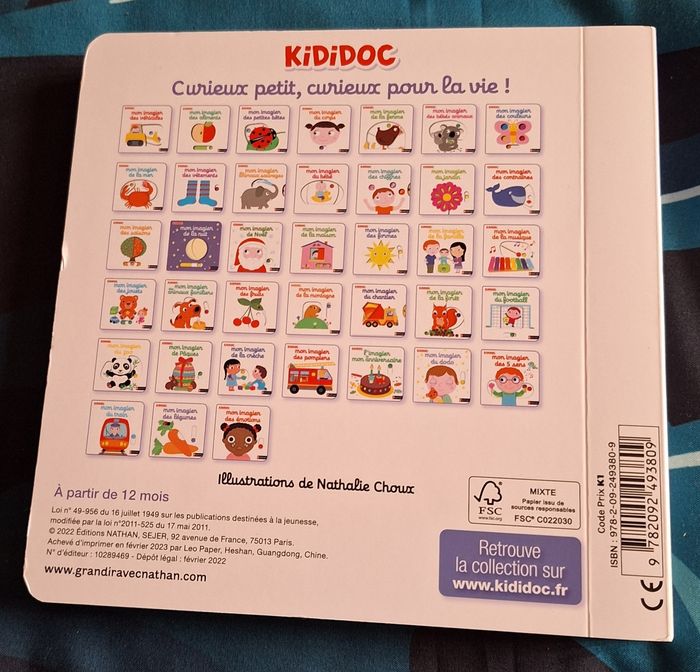 Livre Kididoc "Mon Imagier des légumes" - photo numéro 4