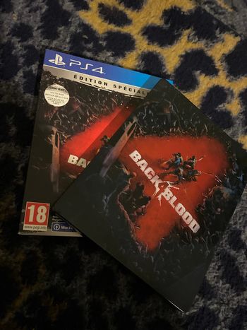 back blood 4 ps4 steelbook