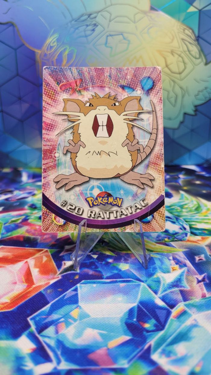Carte Pokémon Topps n°20 Rattatac Series 1 FR