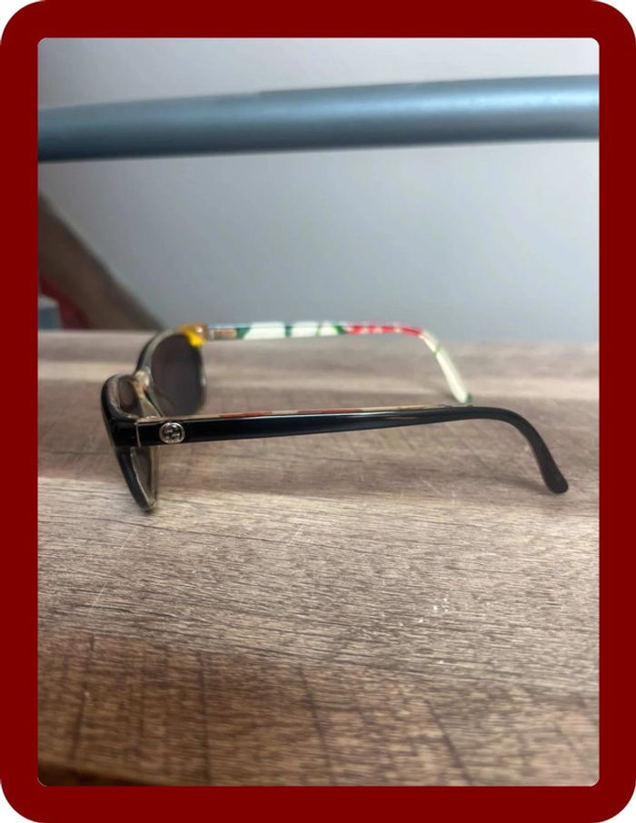 Lunette de soleil Gucci année 2000 motif serpent - photo numéro 4
