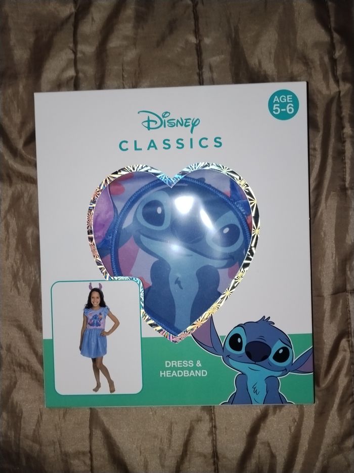Déguisement stitch Disney taille 5/6 ans