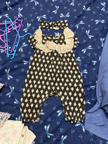 Combinaison été + bandeau 6 mois